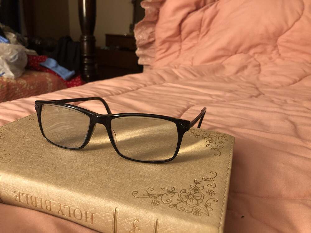 John Varvatos Classic Tortoiseshell Rectangle Eyeglasses